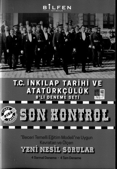 T.C. İNKILAP TARİHİ VE ATATÜRKÇÜLÜK 8'Lİ DENEME SETİ YENİ NESİL SORULAR