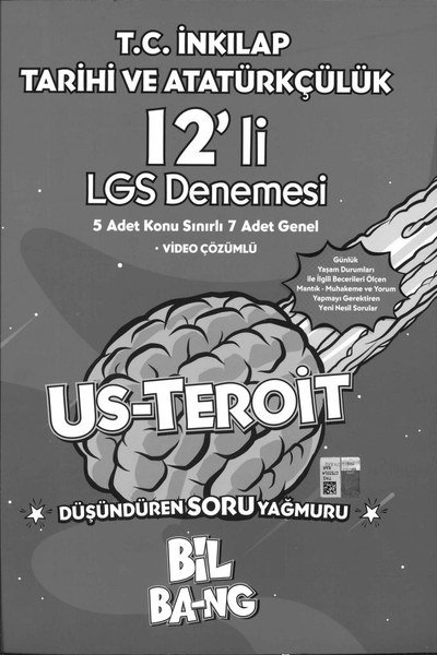 T.C. İNKILAP TARİHİ VE ATATÜRKÇÜLÜK 12'Lİ LGS DENEMESİ Limon Fotokopi