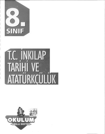 T.C. İNKILAP TARİHİ VE ATATÜRKÇÜLÜK OKULUM AKILLI DEFTER Limon Fotokopi