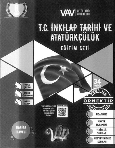 T.C. İNKILAP TARİHİ VE ATATÜRKÇÜLÜK EĞİTİM SETİ Limon Fotokopi