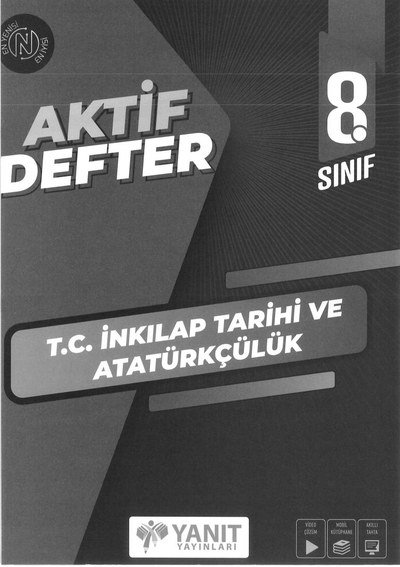 AKTİF DEFTER T.C. İNKILAP TARİHİ VE ATATÜRKÇÜLÜK Limon Fotokopi