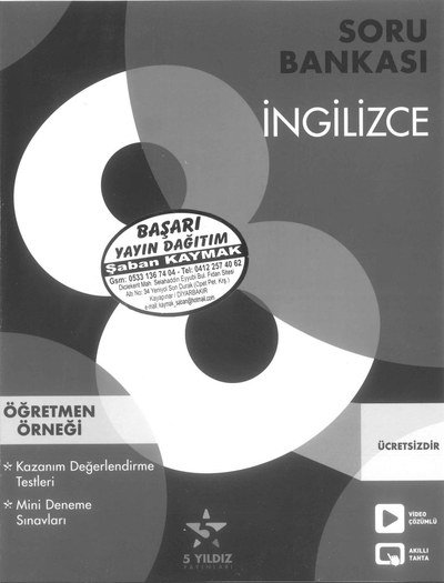 İNGİLİZCE SORU BANKASI Limon Fotokopi