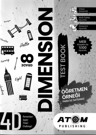 DIMENSION TEST BOOK Limon Fotokopi