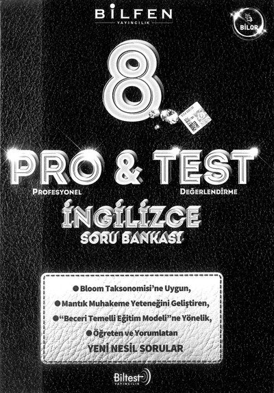 PRO & TEST İNGİLİZCE SORU BANKASI
