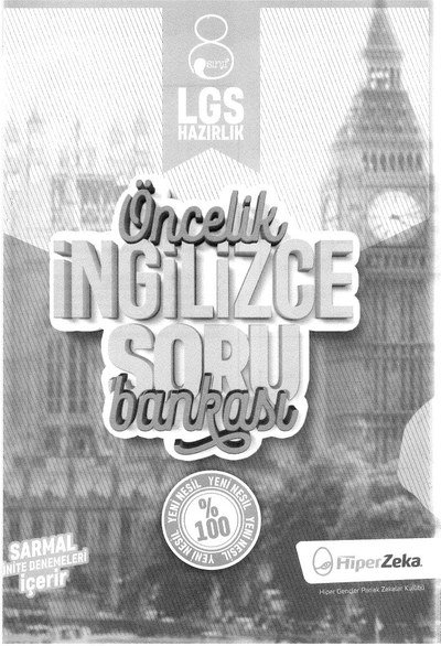 ÖNCELİK İNGİLİZCE SORU BANKASI