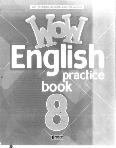 WOW ENGLISH PRACTICE BOOK Limon Fotokopi
