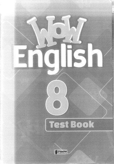 WOW ENGLISH TEST BOOK Limon Fotokopi