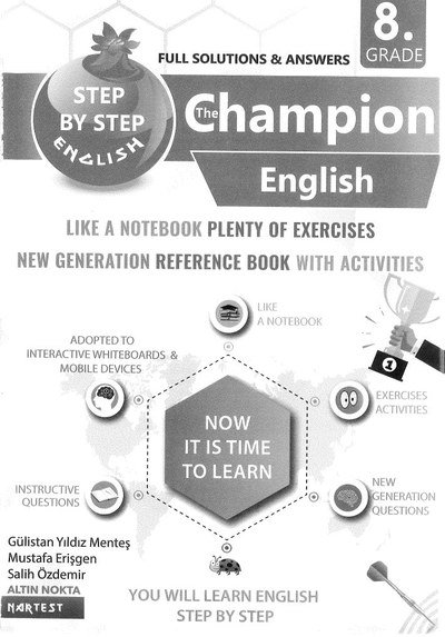 THE CHAMPION ENGLISH LIKE A NOTEBOOK PLENTY OF EXERCISES