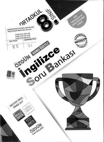 İNGİLİZCE SORU BANKASI KONU ÖZETLİ ÖZGÜN Limon Fotokopi