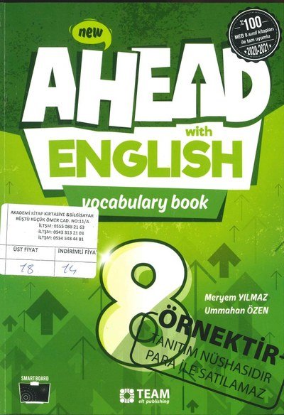 AHEAD WITH ENGLISH VOCABULARY BOOK