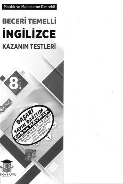BECERİ TEMELLİ İNGİLİZCE KAZANIM TESTLERİ