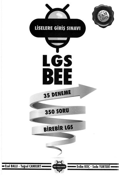 LİSELERE GİRİŞ SINAVI LGS BEE 35 DENEME Limon Fotokopi