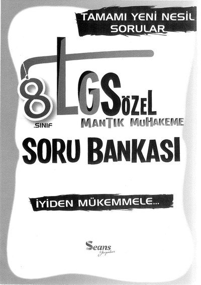LGS SÖZEL MANTIK VE MUHAKEME SORU BANKASI