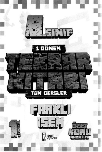 1. DÖNEM TEKRAR KİTABI TÜM DERSLER FARKLI İSEM