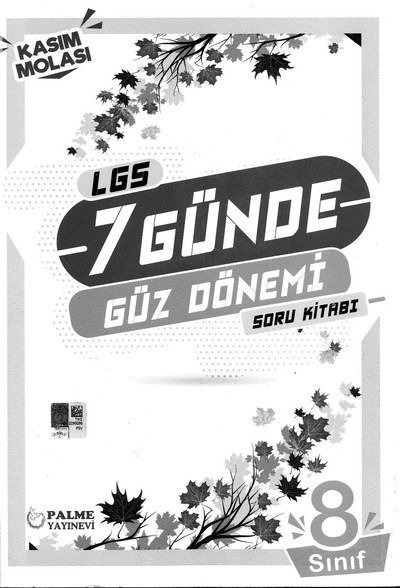 LGS 7 GÜNDE GÜZ DÖNEMİ SORU KİTABI Limon Fotokopi