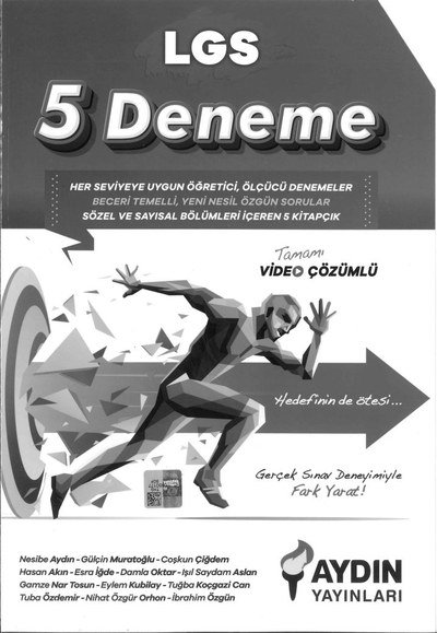 LGS 5 DENEME TAMAMI VİDEO ÇÖZÜMLÜ Limon Fotokopi