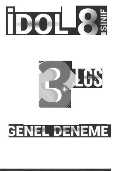 İDOL 3 LGS GENEL DENEME Limon Fotokopi