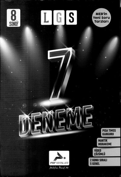 LGS 7 DENEME MEBİN'İN YENİ SORU TARZLARI Limon Fotokopi