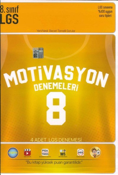 MOTİVASYON DENEMELERİ 4 ADET LGS DENEMESİ Limon Fotokopi