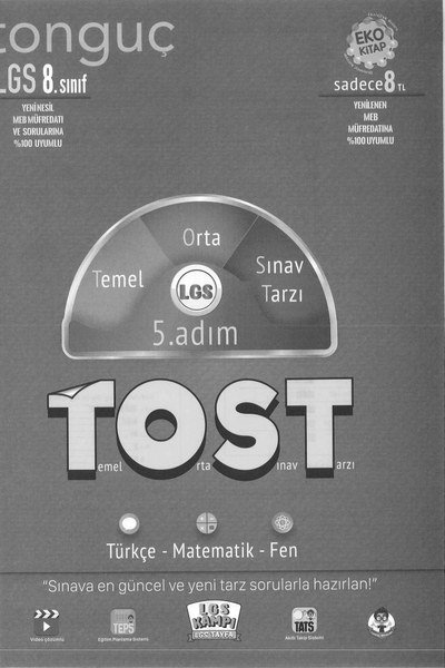 LGS TOST 5. ADIM TEMEL ORTA SINAV TARZI Limon Fotokopi
