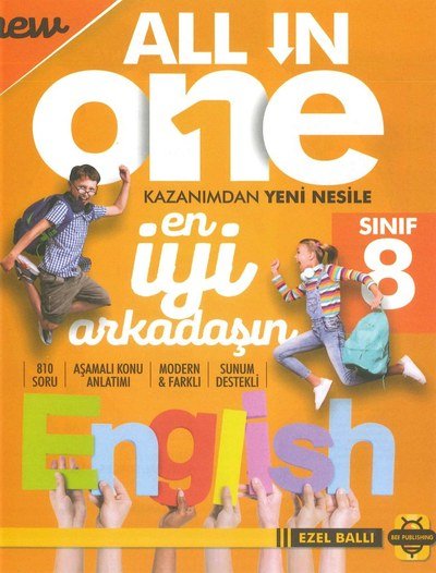 ALL IN ONE KAZANIMDAN YENİ NESİLE EN İYİ ARKADAŞIN ENGLISH Limon Fotokopi