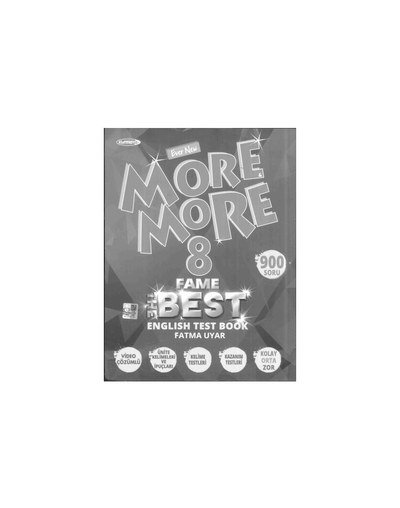 MORE MORE FAME THE BEST ENGLISH TEST BOOK Limon Fotokopi