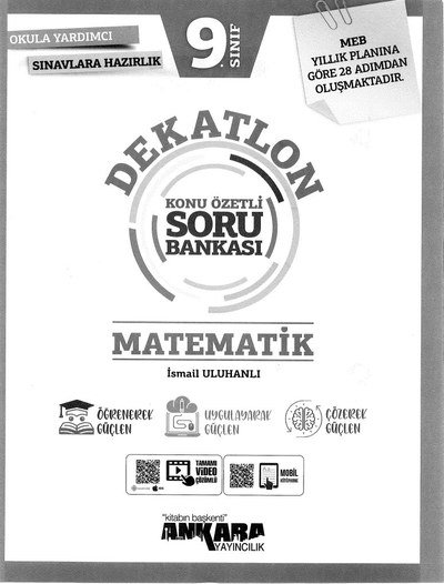 DEKATLON KONU ÖZETLİ SORU BANKASI MATEMATİK Limon Fotokopi