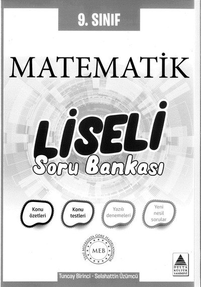 MATEMATİK LİSELİ SORU BANKASI Limon Fotokopi