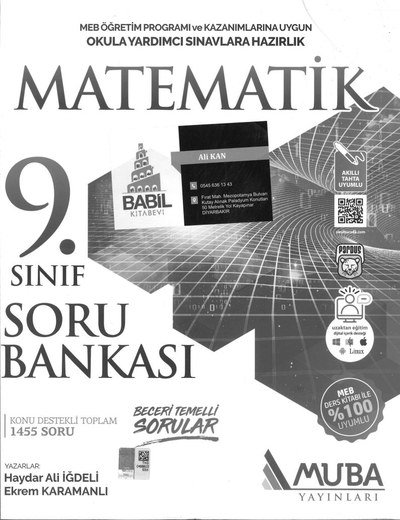 MATEMATİK SORU BANKASI Limon Fotokopi