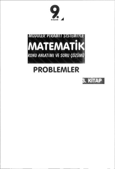 MODÜLER PİRAMİT SİSTEMİYLE MATEMATİK KONU ANLATIMI VE SORU ÇÖZÜMÜ 3. KİTAP Limon Fotokopi