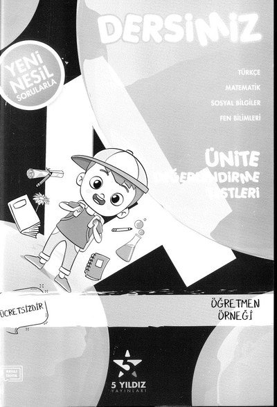 DERSİMZİ ÜNİTE DEĞERLENDİRME TESTLERİ Limon Fotokopi