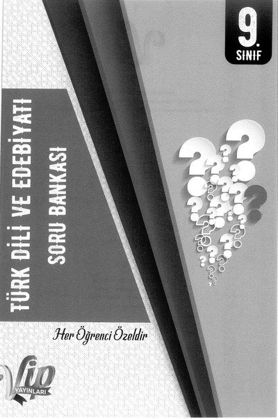 TÜRK DİLİ VE EDEBİYATI SORU BANKASI Limon Fotokopi