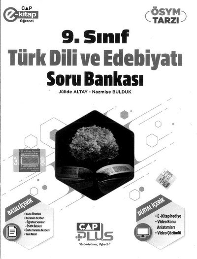 TÜRK DİLİ VE EDEBİYATI SORU BANKASI PLANET ÇALIŞMA PLANLI ÇÖZÜM NET Limon Fotokopi