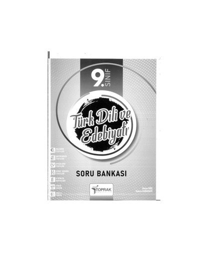 TÜRK DİLİ VE EDEBİYATI SORU BANKASI Limon Fotokopi