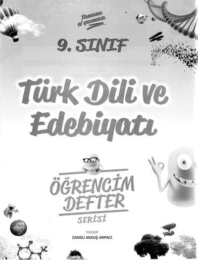 TÜRK DİLİ VE EDEBİYATI ÖĞRENCİM DEFTER Limon Fotokopi