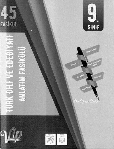 TÜRK DİLİ VE EDEBİYATI ANLATIM FASİKÜLÜ Limon Fotokopi