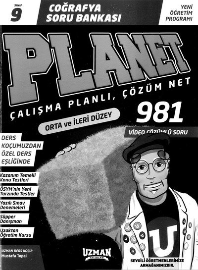 COĞRAFYA SORU BANKASI PLANET ÇALIŞMA PLANLI ÇÖZÜM NET 981 SORU Limon Fotokopi