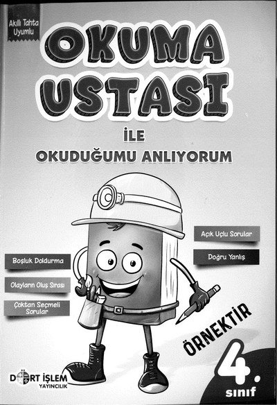 OKUMA USTASI İLE OKUDUĞUMU ANLIYORUM Limon Fotokopi