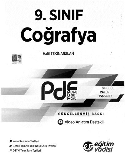 COĞRAFYA PLANLI DERS FÖYÜ Limon Fotokopi