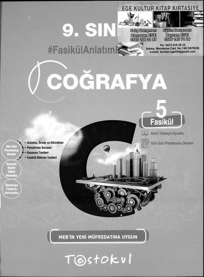COĞRAFYA FASİKÜL ANLATIM BANKASI