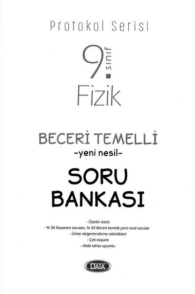 FİZİK BECERİ TEMELLİ YENİ NESİL SORU BANKASI