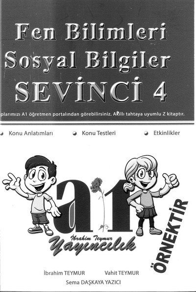 FEN BİLİMLERİ SOSYAL BİLGİLER SEVİNCİ Limon Fotokopi