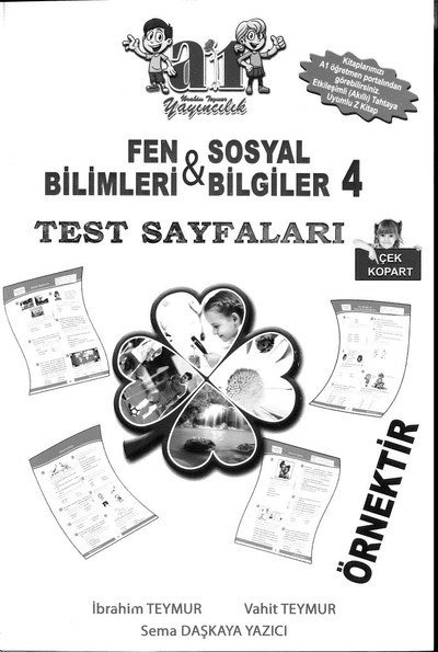 FEN BİLİMLERİ & SOSYAL BİLGİLER TEST Limon Fotokopi