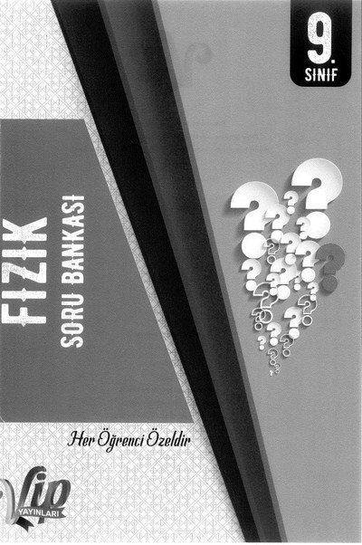 FİZİK SORU BANKASI Limon Fotokopi