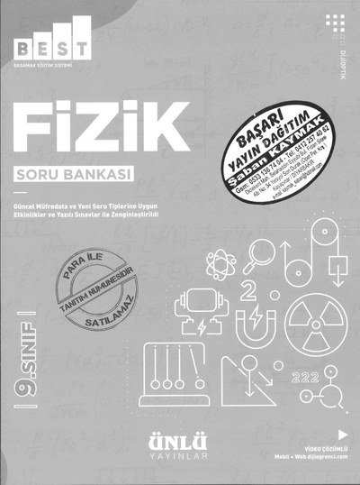 FİZİK SORU BANKASI BEST Limon Fotokopi