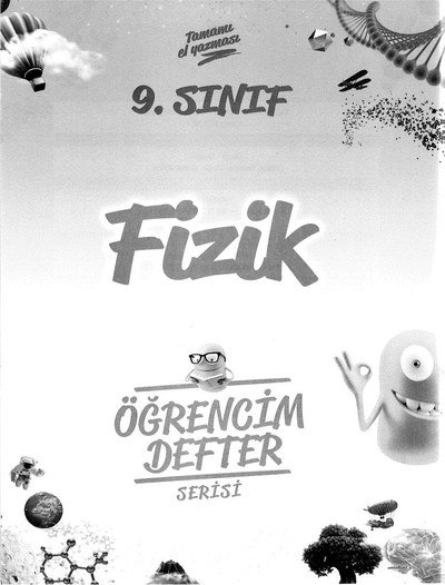 FİZİ K ÖĞRENCİM DEFTER Limon Fotokopi