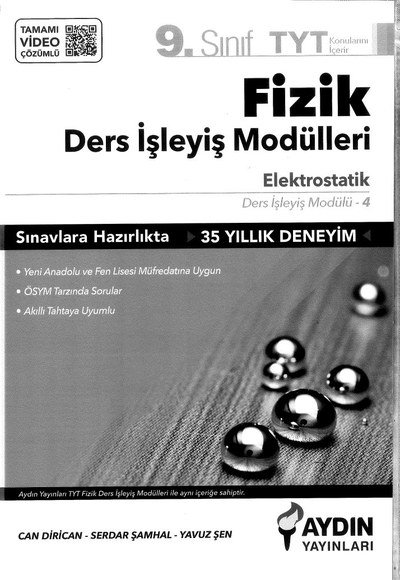 FİZİK DERS İŞLEYİŞ MODÜLLERİ ELEKTROSTATİK Limon Fotokopi