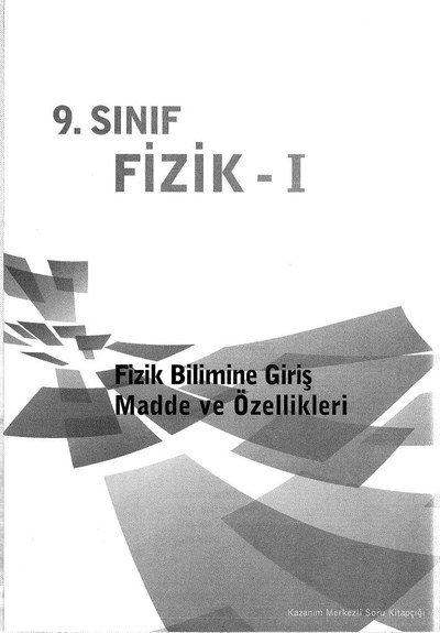 FİZİK - 1 FİZİK BİLİMİNE GİRİŞ MADDE VE ÖZELLİKLERİ Limon Fotokopi