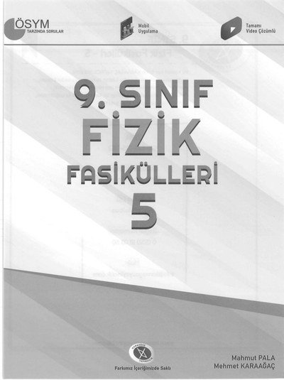 FİZİK FASİKÜLLERİ 5 ÖSYM TARZINDA SORULAR Limon Fotokopi