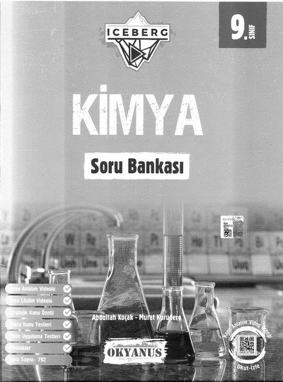 KİMYA SORU BANKASI ICEBERG Limon Fotokopi